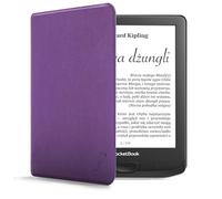 Forefront Cases Funda para Pocketbook Touch Lux 5, Lux 4, Touch HD 3 y Pocketbook Color (Colour) (2020) - Delgado, Ligera y Protectora Funda con Smart Auto Sueño Estela Función (Carcasa) - Púrpura