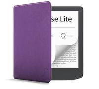 Forefront Cases Funda para Pocketbook Verse Lite (Modelo: 2025) - Delgado, Ligera y Protectora Funda para Pocketbook Verse Lite con Smart Auto Sueño Estela Función (Carcasa) - Púrpura