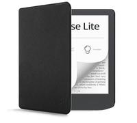 Forefront Cases Funda para Pocketbook Verse Lite (Modelo: 2025) - Delgado, Ligera y Protectora Funda para Pocketbook Verse Lite con Smart Auto Sueño Estela Función (Carcasa) - Negro