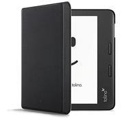 Forefront Cases Funda para Tolino Vision 6 (Modelo: 2021) - Delgado, Ligera y Protectora Funda para Tolino Vision 6 con Smart Auto Sueño Estela Función (Carcasa) - Negro