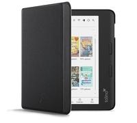 Forefront Cases Funda para Tolino Vision Color (Colour) (Modelo:2024) - Delgado, Ligera y Protectora Funda para Tolino Vision Color (Colour) con Smart Auto Sueño Estela Función (Carcasa) - Negro