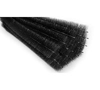 Forega - Cepillo para canalones, 10-30 m, 110-120 cm, Ø15 cm, protección contra las martas, 10-25 unidades. Un alambre galvanizado/inoxidable (protección de canalones y paneles solares, alambre de