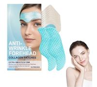 Forehead Wrinkle Reducing Patch 10 PCS,Anti-Wrinkle Patch for Face,Deep Moisturising,Eliminate Wrinkles Fine Lines and Crow's Feet,Anti-Ageing,Promote Skin Firmness and Restore Elasticity.