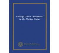 Foreign direct investment in the United States