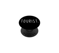 Foreign Tourist Managing English Tourism Florida Travel Gear PopSockets PopGrip Adhesivo