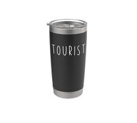 Foreign Tourist Managing English Tourism Florida Travel Gear Vaso térmico de acero inoxidable de doble pared