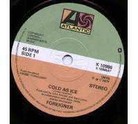 FOREIGNER - FOREIGNER - COLD AS ICE - 7 INCH VINYL / 45