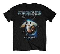 Foreigner Jukebox Heroes tee T-Shirt Black XXL
