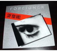 Foreigner - Say you will (1987) / Vinyl single [Vinyl-Single 7'']