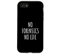 Forense Hombres Mujeres Escena del crimen Investigación Laboratorio de ADN Carcasa para iPhone SE (2020) / 7 / 8