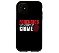 Forense La ciencia del crimen Científico forense Carcasa para iPhone 11