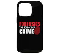 Forense La ciencia del crimen Científico forense Carcasa para iPhone 13 Pro