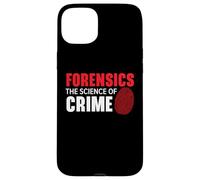 Forense La ciencia del crimen Científico forense Carcasa para iPhone 15 Plus