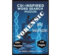 Forensic Files Word Search: CSI-Inspired Puzzles for Adults | 55 Crime Scene Word Searches to Test Your Logic and Observation