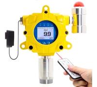 FORENSICS Detector de cloro | Montaje en pared industrial | Monitoreo continuo | Calibración NIST de Estados Unidos | A prueba de explosiones | Alarmas de sonido y luz | Salida de relé | Cl2 de 0 a 20
