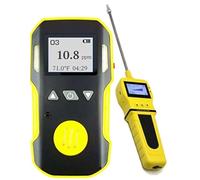 FORENSICS DETECTORS FD Detector y analizador de ozono O3 + bomba con sonda por Forensics | Calibrado NIST de Estados Unidos | Batería de recarga USB | Alarmas ajustables | 0-20ppm O3 |