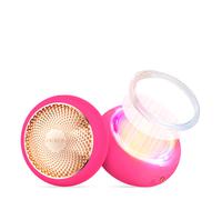 FOREO UFO 3, hidratación facial profunda, Spa facial 5 en 1, Terapia con luz LED roja, termoterapia, crioterapia, masajeador facial T-Sonic, cuidado facial antiedad, Fuchsia
