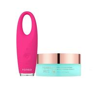 FOREO IRIS 2 Set - Masajeador de ojos + Sérum PM + Mascarilla - Fuchsia