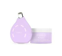 FOREO KIWI Derma Dispositivo de Microdermoabrasión Suavizante - Succionador y Extractor de Puntos Negros + KIWI™ Mascarilla Activa para Poros, 100 g - Sin Tiras