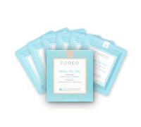 FOREO Make My Day Mascarilla facial activa UFO para piel deshidratada, pack de 7, con ácido hialurónico y alga roja, fórmula natural no testada en animales, compatible con todos los dispositivos UFO