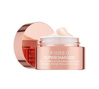 FOREO SUPERCHARGED Crema Hidratante Facial Triple Acción HA+PGA - Crema Hidratante Facial Mujer - Contorno de Ojos - Acido Hialuronico - Vitamina E - Vegano - Crema Facial Hombre - Skincare - 50 ml