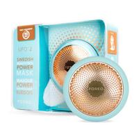 FOREO UFO 2 Máscara facial LED - Espectro completo, calor y frío - Mint | Mascarilla LED, Mascarilla luz roja, LED espectro completo, Calentamiento, Enfriamiento, Masajeador facial, Mascarillas UFO