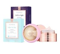 FOREO UFO 3 + mascarillas Daily Duo x7 + hidratante Set - Pearl Pink