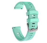 Forerunner 245/245M Sportives Silikonarmband als ErErsatzhrenband kompatibel mit weiches Austauzubehör für aktive Nutzer schweißbeständig hautfreundlich ideale Passform für Training Alltag, azul claro
