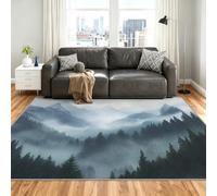 Forest Alfombra 200x290cm, Mountain Forest Alfombras for Living Room