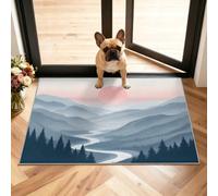 Forest Alfombra 60x90cm, Mountain Forest Alfombras for Bedroom