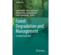 Forest Degradation and Management: An Indian Perspective: 87 (Forestry Sciences, 87)