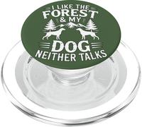 Forest Dog Adventure, Divertido Amante del Aire Libre PopSockets PopGrip para MagSafe