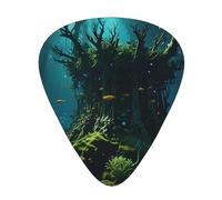 Forest Dream Core - Púas de guitarra en tamaños finos, medianos y gruesos, juego de 12 piezas, adecuadas para guitarra eléctrica y varios instrumentos