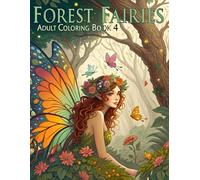 Forest fairies 4 - adult coloring book