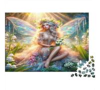 Forest Fairy Puzzles 1000 Piezas Recycled Fantasy Art Puzzle para Adultoos Puzzle Game Props Muy Difícil Desafiante Fun Game 38x26cm/1000pcs