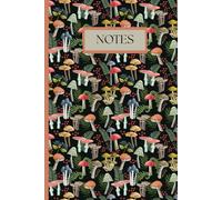 Forest Floor Mushroom Journal - 6x9 Lined Notebook for Writing, Journaling, or Planning - Dark Cottagecore Fungi Design-Soft Matte Cover: A beautiful ... daily thoughts, and creative writing