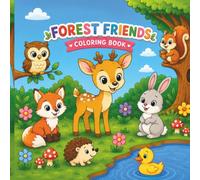 Forest Friends Coloring Book