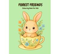 FOREST FRIENDS: Colouring Book for Kids