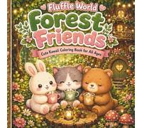 Forest Friends: Fluffy coloring book (Fluffle World)