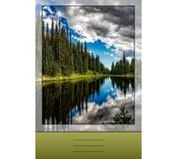 Forest Lake Landscape Journal: Scenic Nature Notebook for Writing, Reflection & Peaceful Moments: 120 Pages | 6" x 9" | College Ruled | Perfect for Students, Teens & Workers