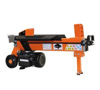 Forest Master 7 toneladas de Potente Separador de Madera eléctrico Duocut Banco de Trabajo con Cuchillas y Rejilla de protección FM10D-7-TC, Rojo