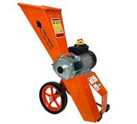 Forest Master FM4DD-MUL - Trituradora de madera compacta eléctrica de 4 CV para jardín
