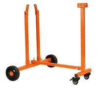 Forest Master Soporte divisor de troncos con ruedas y ruedas ajustables.