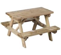 FOREST STYLE Mesa Picnic Infantil Auréa Madera Natural