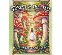 Forest & the Tale Left-Handed Edition: A Grimm-Inspired Coloring Book of Storybook Forests and Enchanted Paths (Storybook Realms Coloring Collection)