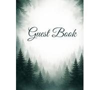 Forest wedding guest book: Mountain Wedding Keepsake