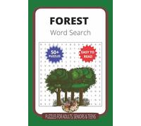 Forest Word Search Puzzle: A Forest Themed Word Find Puzzle for Adults, Seniors and Teens