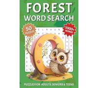 Forest Word Search Puzzle Book: 50 Easy-to-Read Puzzles about Forest, Nature, Wildlife, and More | 6x9 inches, 100 pages | Relax, Focus, and Recharge (Nature Explorer Word Search Series)
