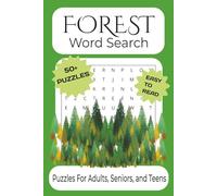 Forest Word Search Puzzle Book: Word Searches With Easy to Read Print About Forest, Wildlife, Nature, and More | 6x9 Inches, 110 Pages | 50+ Puzzles ... Gift for Vacations, Holidays and Free Time