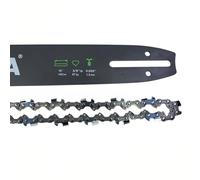 FORESTA Guide + cadena motosierra 57entrenadores 40 cm de corte 3/8LP 0,050 ″ adecuada para Oregon 91VXL057E, Stihl 63PM 57E, Husqvarna H35 57E